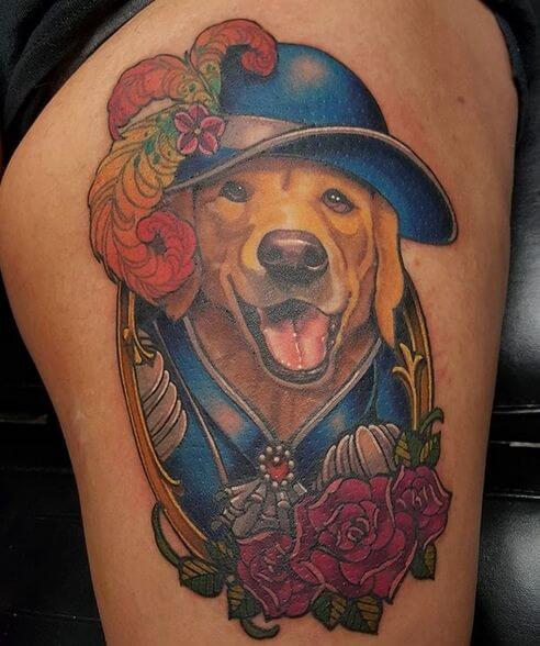 Of The Best Golden Retriever Tattoo Ideas Ever Pet Reader